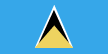Flag of Saint Lucia (Click to Enlarge)