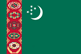 Flag of Turkmenistan (Click to Enlarge)
