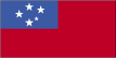 Flag of Samoa (Click to Enlarge)